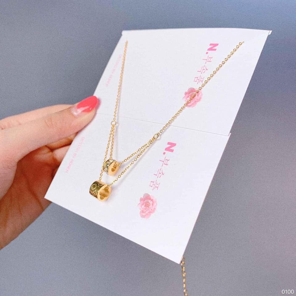 Experience Pure Elegance with Our 916 Gold Zirconia Smile Necklace. | TikTok