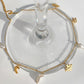 TT300039 Sajewell Titanium Steel Fresh Water Pearl, Star & Moon Dangle Choker Necklace