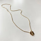 TT300055 Sajewell Titanium Steel Flower Pendant OT Buckle Mori Beads Necklace